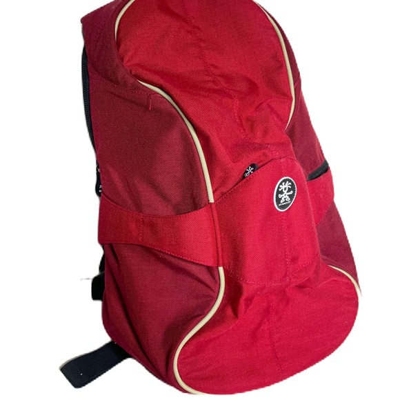 Crumpler Handbags - Crumpler Sheep Scarer Backpack Laptop Bag (dk.red/red/cream)